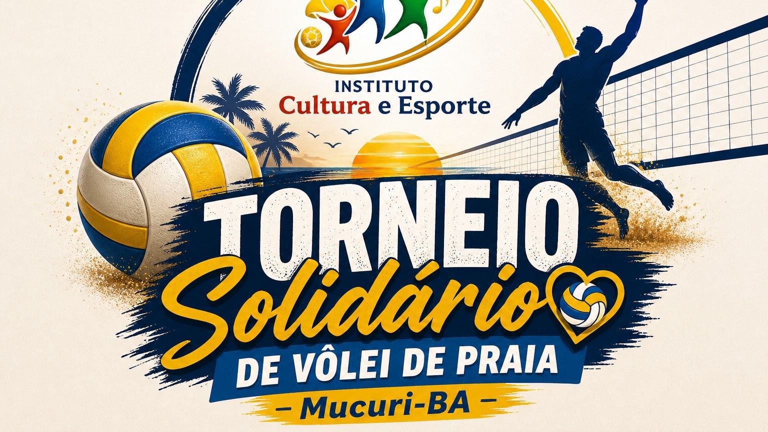 TORNEIO SOLIDARIO DE VOLEI DE PRAIA (INTERNO)